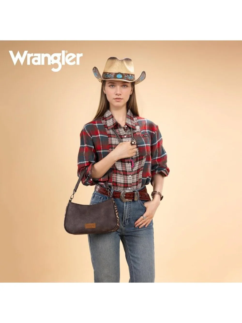 Stylish Western Hobo Shoulder Bag for Women - Small Purse Handbag, Chic